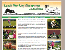 Tablet Screenshot of leaultworkingsheepdogs.co.uk